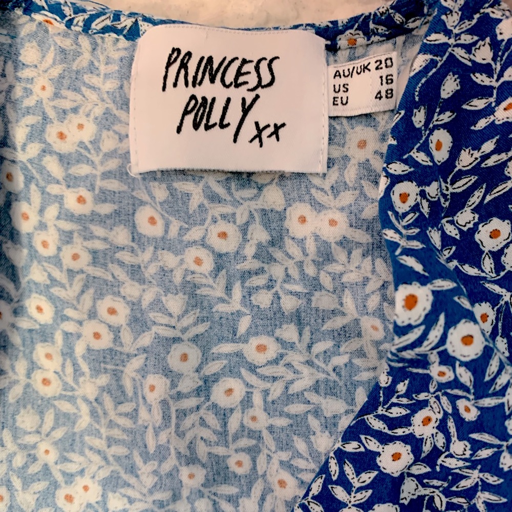 Blue mini dress - Picture 2 of 2